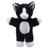 The Puppet Company Cat - Black and White - Walking ECO Puppets view 1