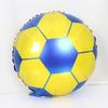 10 Pack 18 Inch Yellow Soccer Foil Balloons Football Helium Metallic Mylar Balloons for Birthday Party Sports Theme World Cup Party Decorations view 3