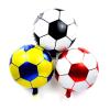 10 Pack 18 Inch Yellow Soccer Foil Balloons Football Helium Metallic Mylar Balloons for Birthday Party Sports Theme World Cup Party Decorations view 4