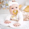 3 Pieces Sublimation Pacifier Set Name Custom Baby Bling Pacifier Clip Glitter Personalized Artificial Crystal Decoration for Girl Boys Baby with Blanks view 4