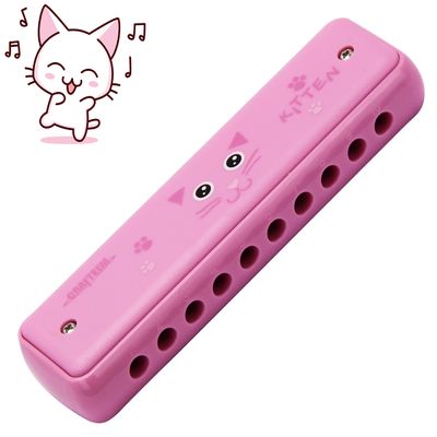 Crafteem Color Blues Harmonica, Key of C for Kids, Children, Toddler and Beginners,10 Hole 20 Tones Musical Instrument Toy Gift