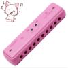 Crafteem Color Blues Harmonica, Key of C for Kids, Children, Toddler and Beginners,10 Hole 20 Tones Musical Instrument Toy Gift view 1