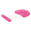 54.75" Neon Pink Inflatable Water Hammock Swimming Pool Lounger view 1