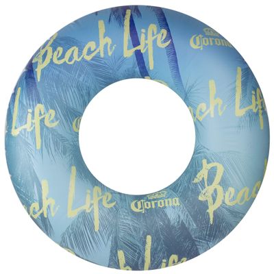 36" Inflatable Corona Beach Life Swimming Pool Tube Ring