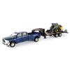 ERTL 1/32 Big Farm Ram 3500 Dually Quad Cab with Lowboy and New Holland L230 Skid Steer 47269 view 1