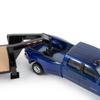 ERTL 1/32 Big Farm Ram 3500 Dually Quad Cab with Lowboy and New Holland L230 Skid Steer 47269 view 3