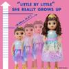 Baby Alive Princess Ellie Grows Up! Brown Hair, Interactive Doll with Accessories, Toys for 3+ Years Old Girls and Boys, 18-Inch view 3
