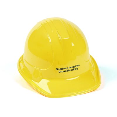 Fun Express Personalized Yellow Construction Hats - Apparel Accessories - 12 Pieces
