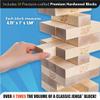 Jenga Giant - Hardwood Blocks - Stacks to Over 3 feet - Officially Licensed - JS4 view 4