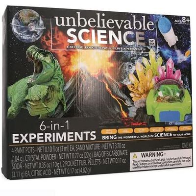 6 in 1 Science Experiments
