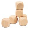 Wooden Blank Dice 1-1/2 inch x 1-1/2 inch, Pack of 25 Wooden Blocks Unfinished for Wooden Cube Craft, Games, and Parties, by Woodpeckers view 1