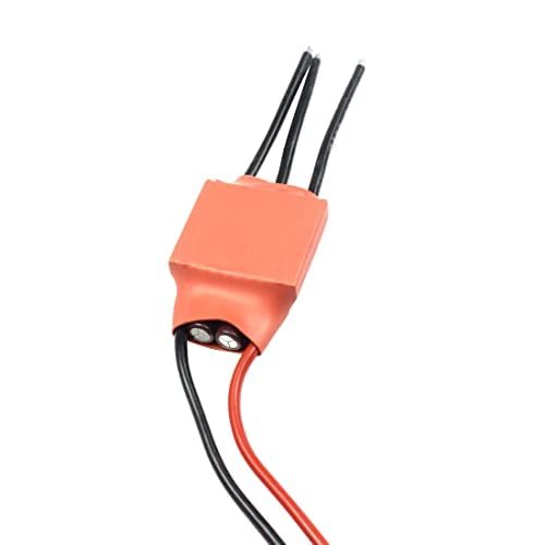QWinOut Self-Starting Brushless ESC 30A 2-3S / 60A 2-7S Electric Speed Controllers with Driver Board No PWM for DIY RC Drone Parts (30A 4pcs)