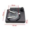 ZTBH Microscope Accessories Kit with Scale X-Y-Z Movement Stage Rotatable Microscope Microscope Slides view 2