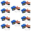 ACEIRMC SG90 Servo Motor Micro Servo 9G Servo Motor for RC Robot Arm Helicopter Airplane Remote Control (10pcs) view 1