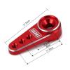 INJORA Mini Servo Horn Accessory for ES08MA II Servo Upgrade Parts, 2Pcs (BlackRed) view 3