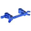 GLOBACT Aluminum Alloy Steering Bellcrank and Steering Link, with Ball Bearing Upgrade Parts Set for 1/10 Arrma Senton 4X4 Granite 4X4 Typhon 4X4 Kraton 4X4 Big Rock 4X4 Replaces AR340132 (Blue) view 4