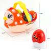 LinseyFun Baby Easter Egg Toy Basket, 6PCS Matching Musical Eggs for Babies Toddlers, Easter Basket Ideas for 1 2 3 4 5 Year Old Boys & Girls view 2