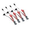FEICHAO 10A Brushed ESC Two Way Motor Speed Controller for 1/16 1/18 1/24 Car Boat Tank (4Pcs,No Brake) view 1