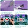 Mambobaby Float Upgrade Add Tail Baby Float with Canopy for Infant Waist Swimming Ring Swim Trainer Non-Inflatable Floats Toys with Adjustable Safety Strap (Purple Mermaid) view 4