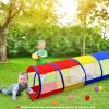 Kids Play Tunnel for Toddlers 1-3, 6 Foot Baby with 2 Mesh Sides Pop Up Crawling Toys 1 3 4 Year Old Girl Boy Birthday Gift, Indoor Outdoor Toddler Children or Dog view 3
