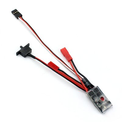 FEICHAO 20A Brushed ESC Bothway Speed Controller for 1/16 1/18 Car Boat Tank (4Pcs,No Brake)