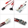 FEICHAO 20A Brushed ESC Bothway Speed Controller for 1/16 1/18 Car Boat Tank (4Pcs,No Brake) view 2