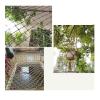 Hemp Rope Net Heavy Duty Stair Fence Decor Birds Grid Child Climbing Playground Net Garden Railing Safety Treehouse Protective Net Bridge (Size : 2 * 8m(7 * 26ft)) view 2