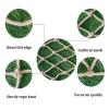 Hemp Rope Net Heavy Duty Stair Fence Decor Birds Grid Child Climbing Playground Net Garden Railing Safety Treehouse Protective Net Bridge (Size : 2 * 8m(7 * 26ft)) view 3