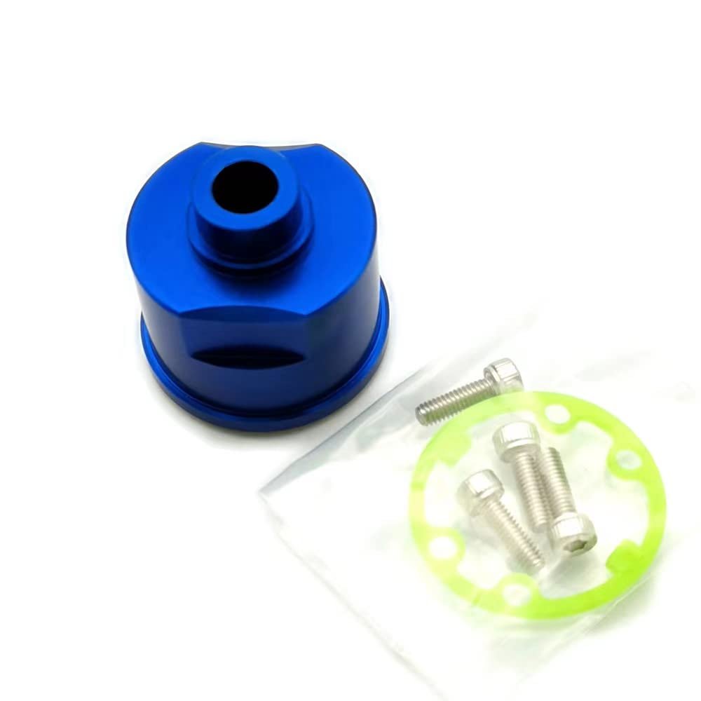 for Traxxas REVO EREVO SLASH4X4 XO-1 E-Maxx T-Maxx Stampede 4x4 Rally VXL 4-Tec 2.0 Telluride 4X4 3978 5381 Aluminum Differential Carrier Blue