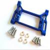 for 1/10 Crawler Traxas TRX-4 82056-4 8239 Aluminum Alloy Front Servo Mount Blue view 2