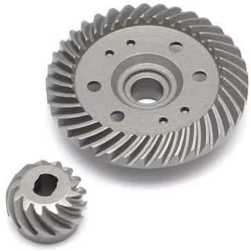 for All Traxxas 4WD 4X4 Heavy Duty Steel Helical Spiral Differential Ring Pinion Gear (37T/13T) Replace 6879