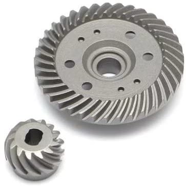 for All Traxxas 4WD 4X4 Heavy Duty Steel Helical Spiral Differential Ring Pinion Gear (37T/13T) Replace 6879