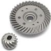 for All Traxxas 4WD 4X4 Heavy Duty Steel Helical Spiral Differential Ring Pinion Gear (37T/13T) Replace 6879 view 1