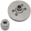 for All Traxxas 4WD 4X4 Heavy Duty Steel Helical Spiral Differential Ring Pinion Gear (37T/13T) Replace 6879 view 2
