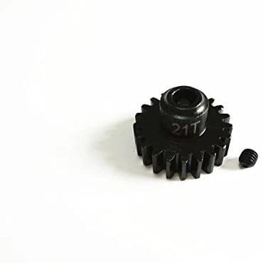 for Traxxas 1/5 X-MAXX XMAXX 6S 8S Harden Steel Motor Gear 21T M1 (5MM Middle Hole)