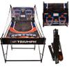 Triumph Sports Run n Gun Arcade Basketball Shootout Game Fully and Semi Assembled Out of The Box Fold Out and Play! Folds 100% Flat for Complete Storage Fully Portable, Play Inside or Outside view 1
