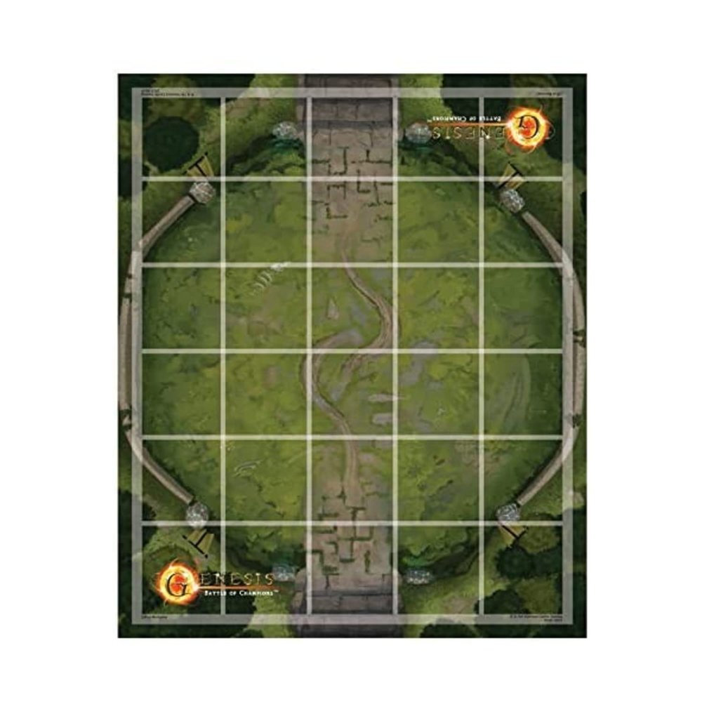 Haunted Castle Gaming Stitched Playmat - Ajna