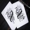 666 (Silver Foil) Playing Cards by Riffle Shuffle view 4
