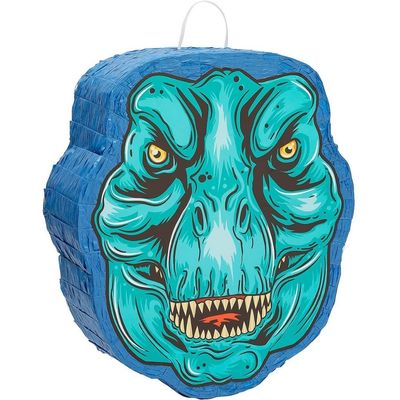 Fun Express T-Rex Dinosaur Piata - Blue