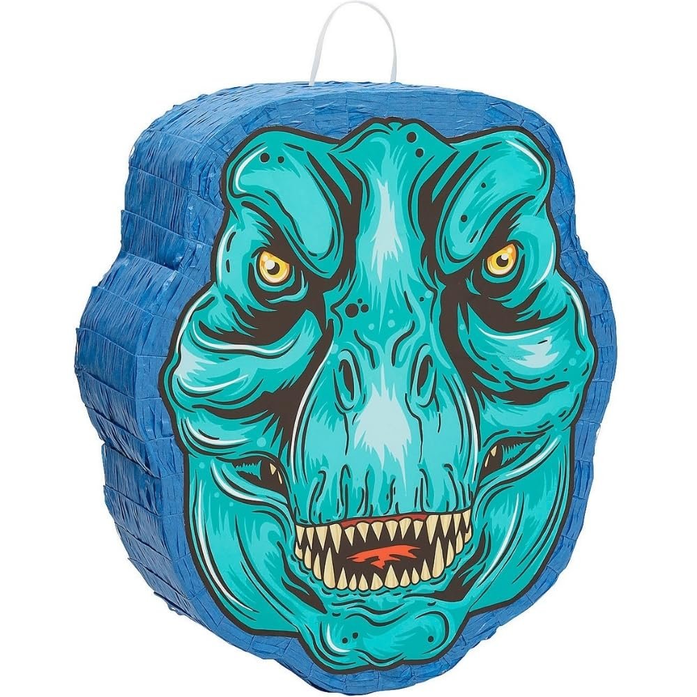 Fun Express T-Rex Dinosaur Piata - Blue