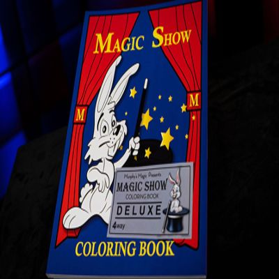 Magic Show Coloring Book Deluxe (4 Way) by Murphy's Magic