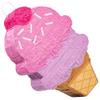 Fun Express Large Ice Cream Pinata for Birthday Party - Premium Double Scoop Design 20" Tall | Pull String or Traditional Style for Kids & Adults | Sweet Themed Decorations view 1