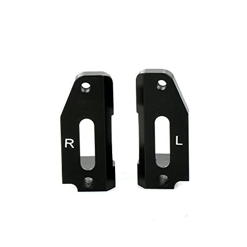 Powerhobby CNC Aluminum Front C Hub Caster Block Black Fits Traxxas Drag Slash