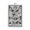AttractionOil.com Silver Metal Tarot Card Pendant Necklace (Judgement) view 1