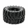 Powerhobby Defender MX Belted All Terrain Mounted Tires/Wheels 17mm (4) Fits Traxxas Maxx view 4