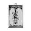 AttractionOil.com Silver Metal Tarot Card Pendant Necklace (The Hanged Man) view 1