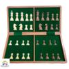 Hastha Kalalu Upgraded Wooden Travel Chess Board Set, Premium Quality, Staunton Style Tournament Series Handcrafted Folding Magnetic Travel Chess Set Rosewood (16x16 Inches) view 4