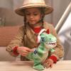 Eolo Party Pets Kids DJ-Rex The Electronic T-Rex DJ Plush Toy, Motorized Full Body Movement, Dancing, Head & Tail Sensors, Dino Roaring, 3 Hit Songs, DJ Sound Effects, Ages 4+ view 4