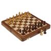 Hastha Kalalu Upgraded Wooden Travel Chess Board Set, Premium Quality, Staunton Style Tournament Series Handcrafted Folding Magnetic Travel Chess Set Rosewood (12x12 Inches) view 1