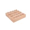 Adena Montessori Knobbed Cylinders Blocks Home Preschool 2 3 Years OldToys (Primary Color Knobbed Cylinders) view 1